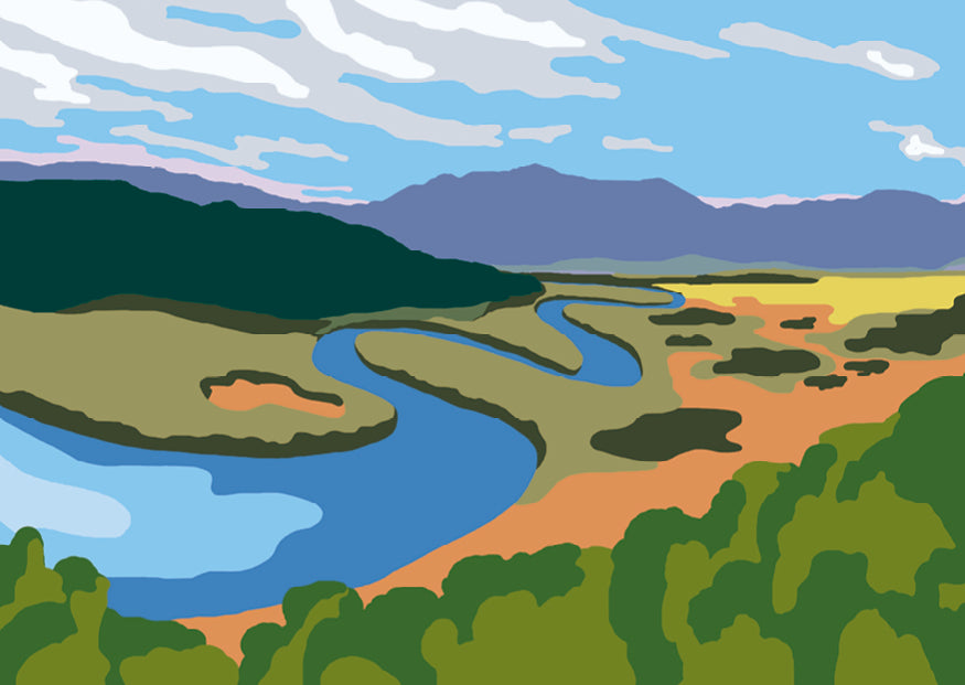 DARBY RIVER,  WILSONS PROM